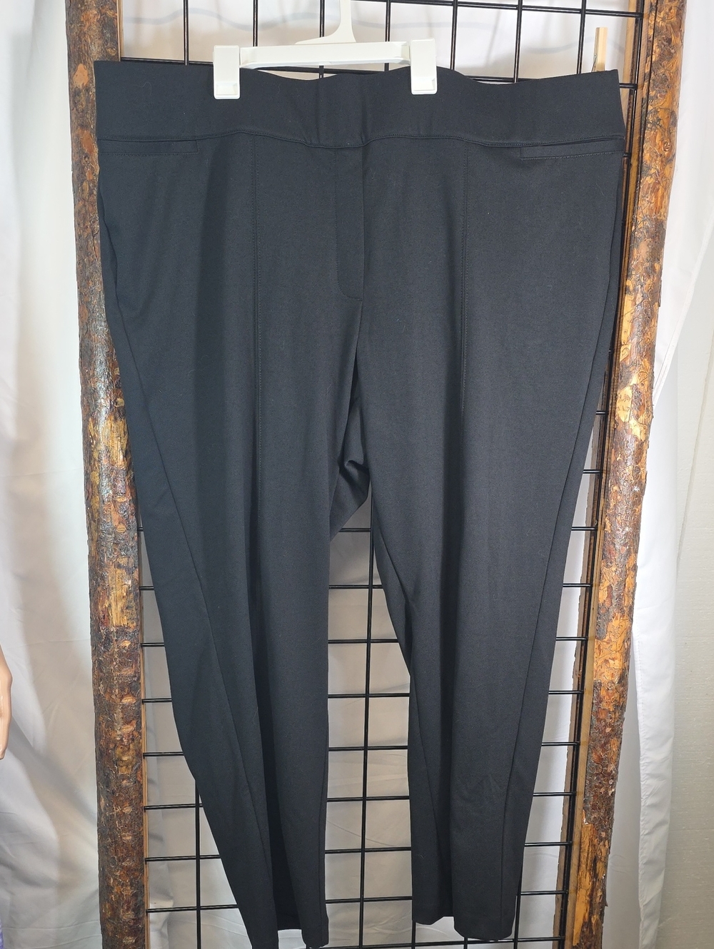 Lane Bryant Black Ponte Pull-On Ponte Leggings